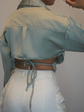 Load image into Gallery viewer, Sage Backless Bodysuit