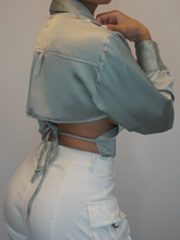 Load image into Gallery viewer, Sage Backless Bodysuit